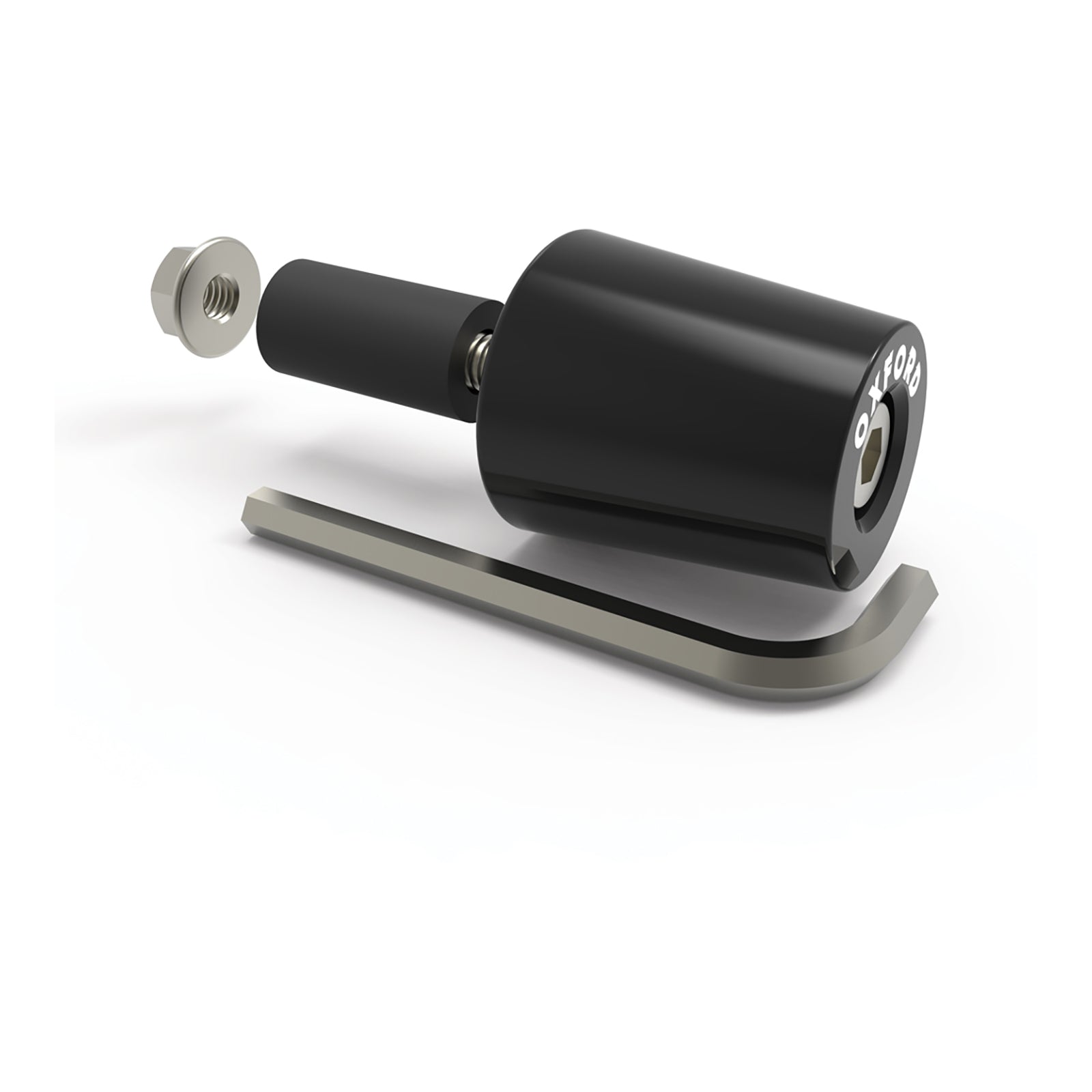 HANDLEBAR END WEIGHTS OXFORD BLK