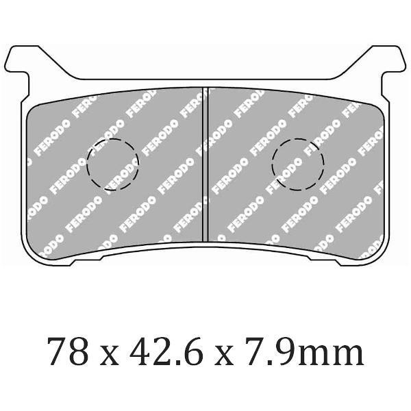 FERODO Brake Disc Pad Set FDB2300ST