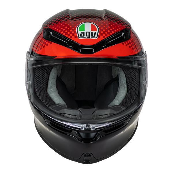 AGV K6 S Smu Fision Black/Red