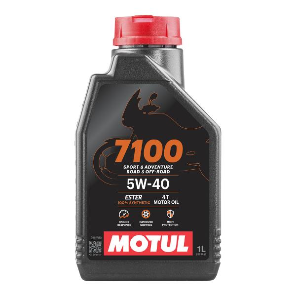 MOTUL 7100 4T Ester 100% Synthetic 5W40 1L