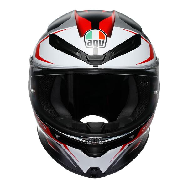 AGV K6 S Karve Black/White/Red