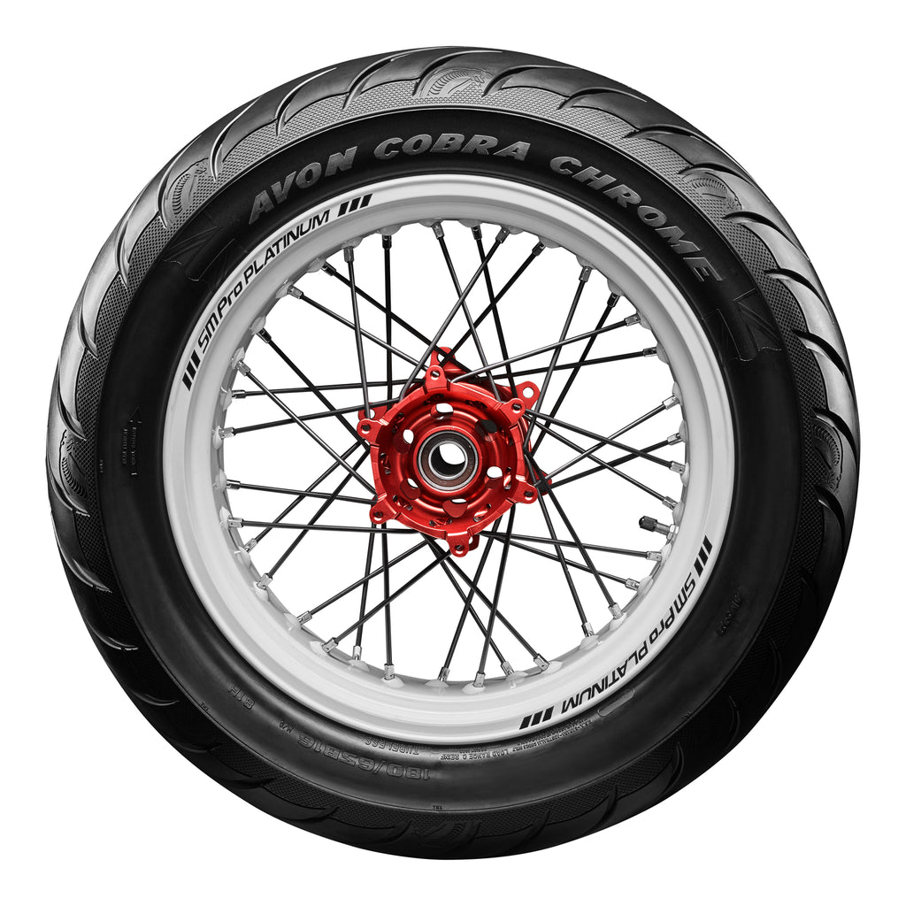 Avon Cobra Chrome 180/70R16 Rear Tyre (77V Rating) AV92