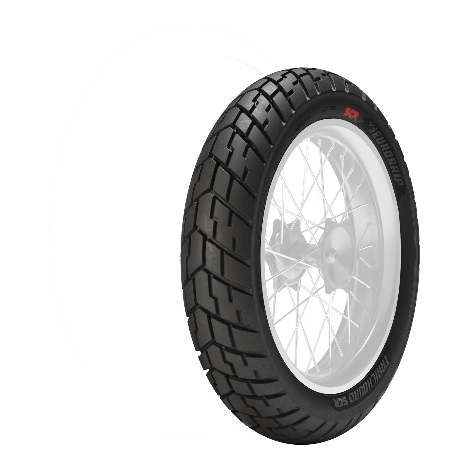 Eurogrip Trailhound SCR 150/70-17 Rear Tubeless Tyre (69H Rating, Radial)