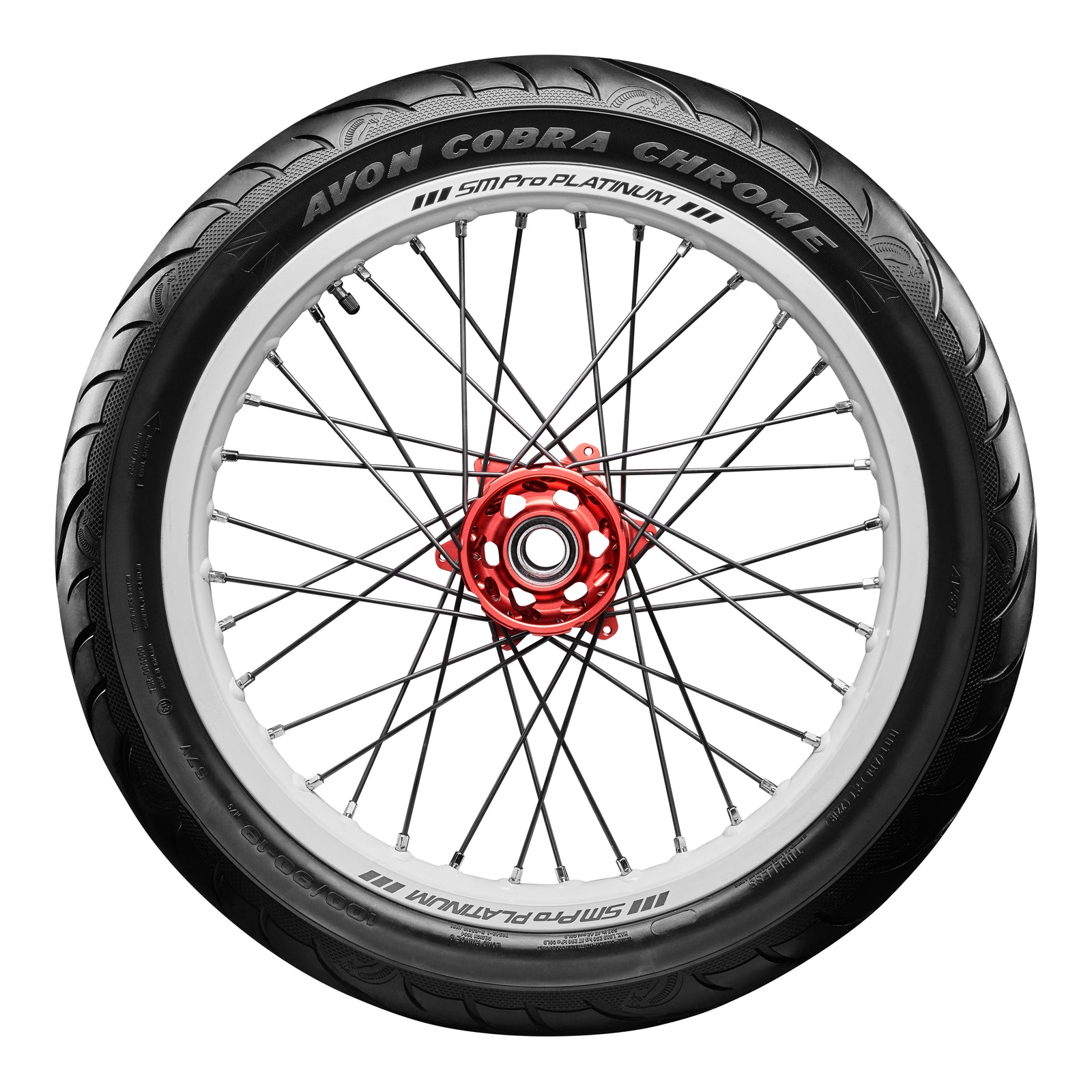 Avon Cobra Chrome 150/80R17 Front Tyre (72V Rating) AV91