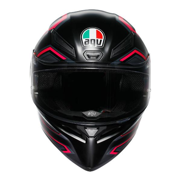 HELMET AGV K1 S SLING MATT BLACK / PINK