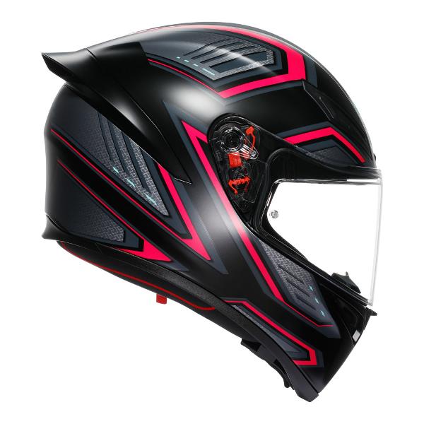 HELMET AGV K1 S SLING MATT BLACK / PINK