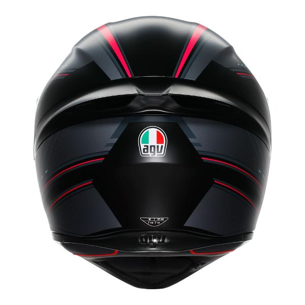HELMET AGV K1 S SLING MATT BLACK / PINK