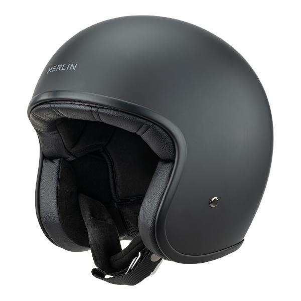 MERLIN Helmet Blackbird Matt Black