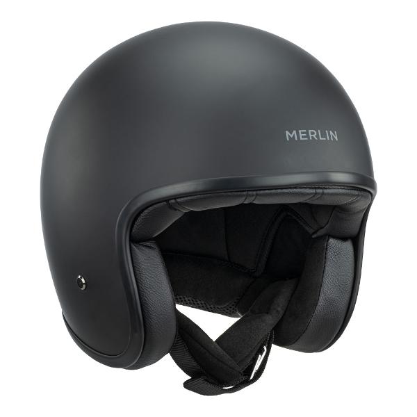 MERLIN Helmet Blackbird Matt Black