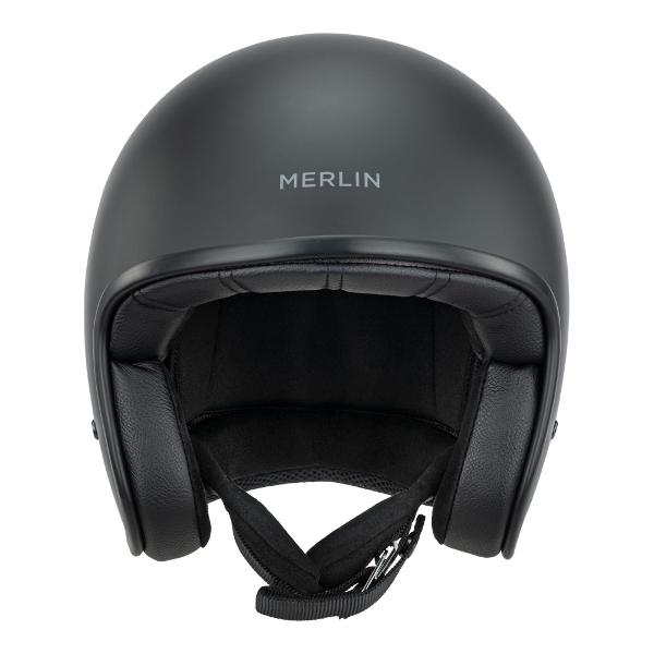 MERLIN Helmet Blackbird Matt Black