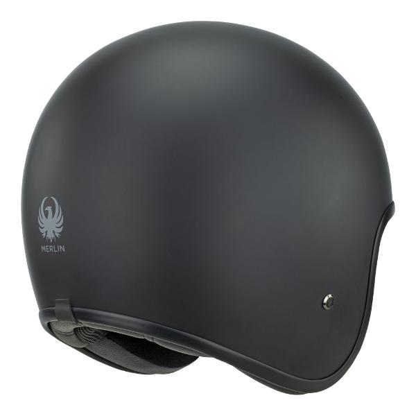 MERLIN Helmet Blackbird Matt Black