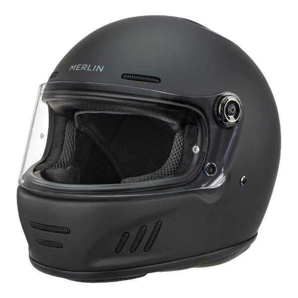 MERLIN Helmet Revival Matt Black