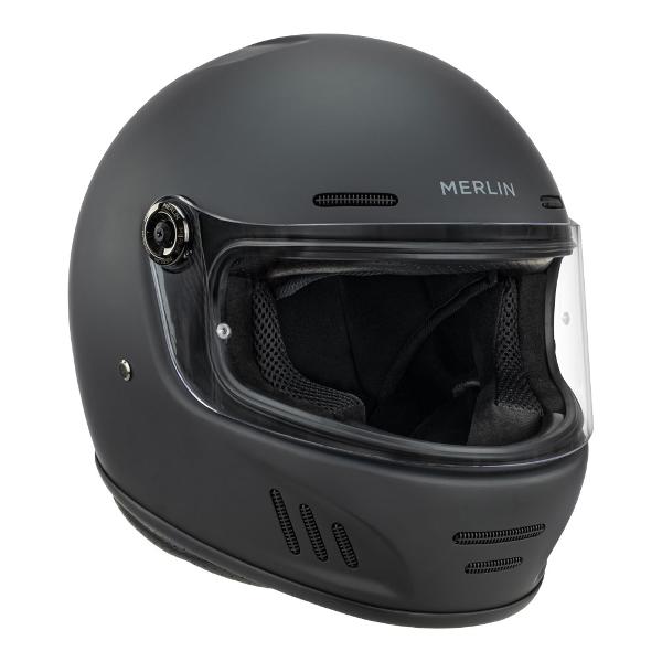 MERLIN Helmet Revival Matt Black