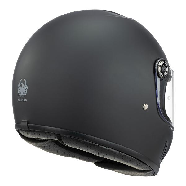 MERLIN Helmet Revival Matt Black