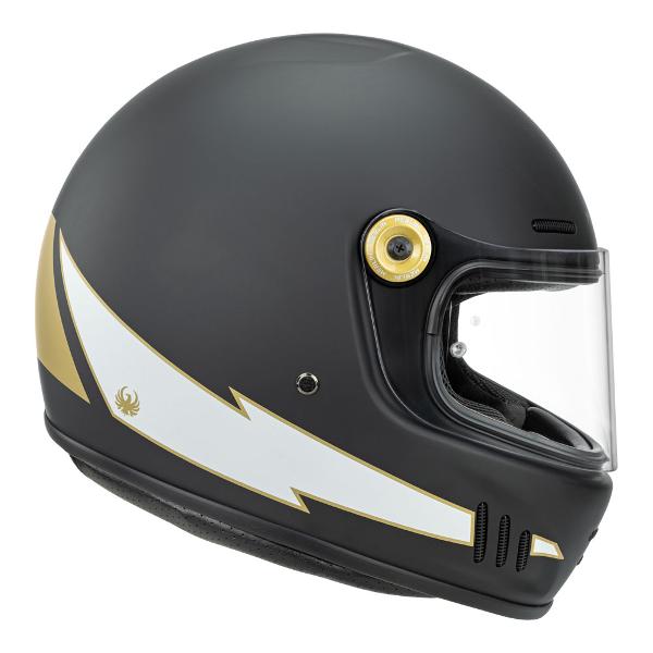 MERLIN Helmet Revival Flash Matt Black