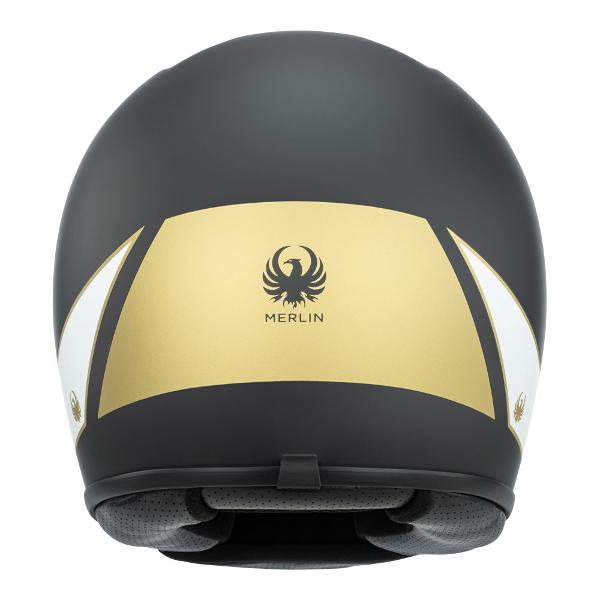 MERLIN Helmet Revival Flash Matt Black