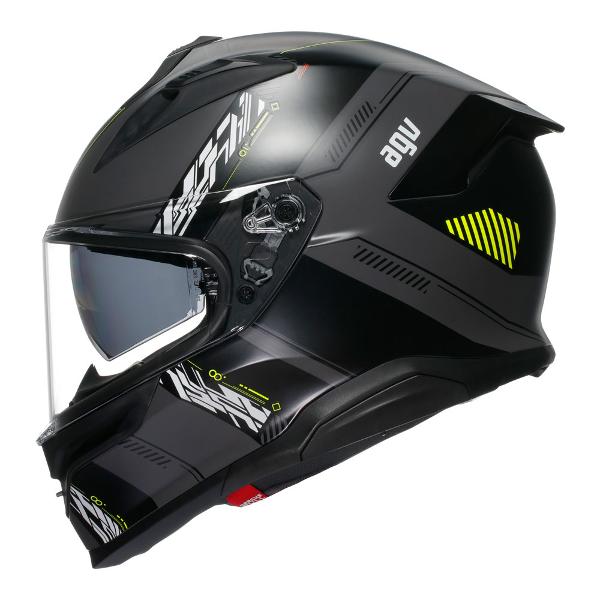 AGV K7 Kyber Matt Grey/Fluoro Yellow