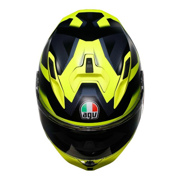 AGV K7 Glimpse Black/Fluoro Yellow