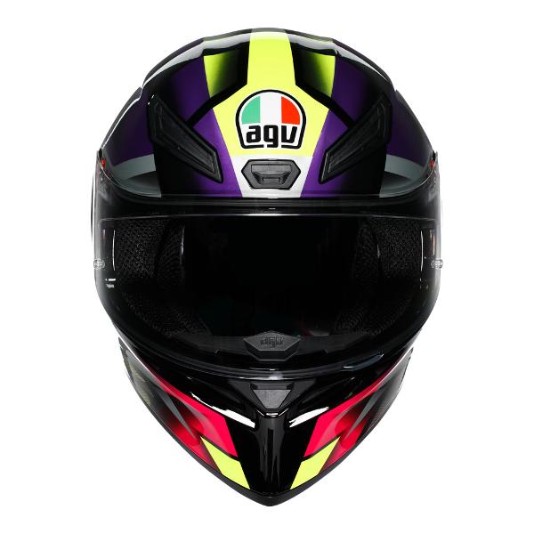 AGV K1 S Fastlap Black/Purple/Pink