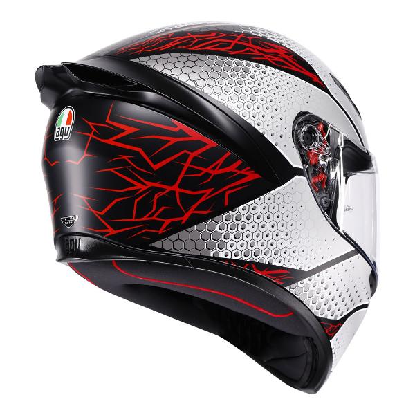 AGV K1 S Speedarmor Matt Black/Grey/Red