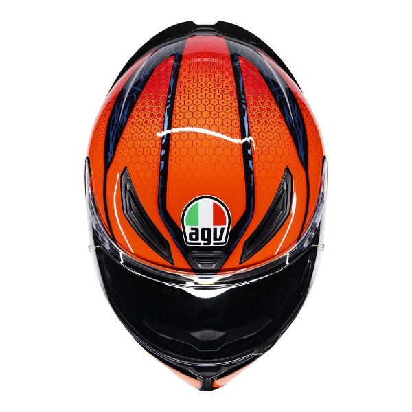AGV K1 S Speedarmor Black/Orange/Blue
