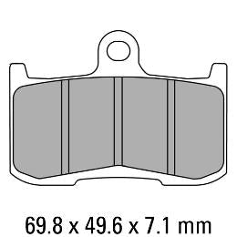 FERODO Brake Disc Pad Set FDB2158ST