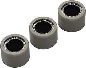 Daytona 90485 DWR Motorcycle Weight Roller, 0.7 x 0.5 inches (17 x 12 mm), 0.1 oz (3.0 g), No Direction Specified, Set of 3