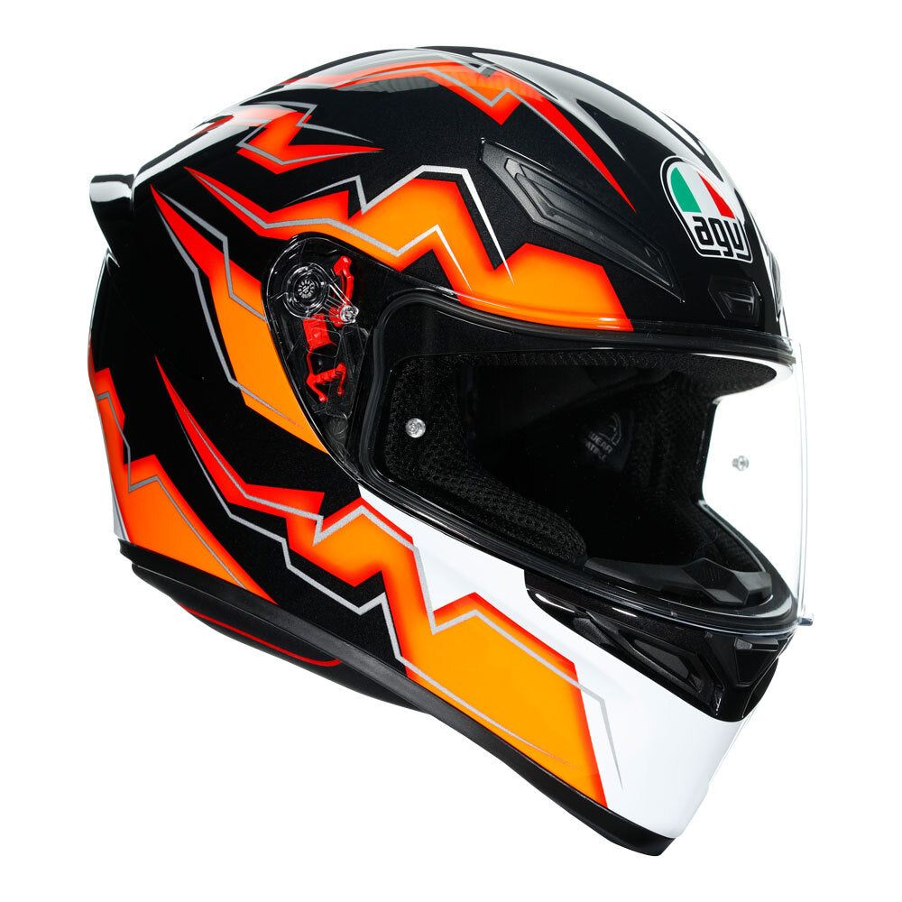HELMET AGV K1 KRIPTON BLACK ORANGE