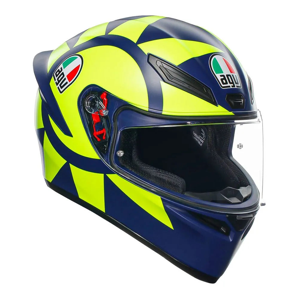 HELMET AGV K1 S  ROSSI SOLELUNA 2018