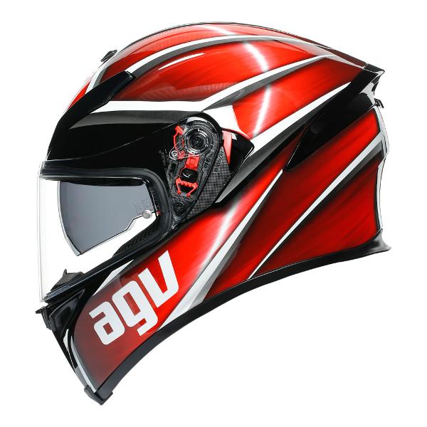 AGV K5 S Tempest Black/Red