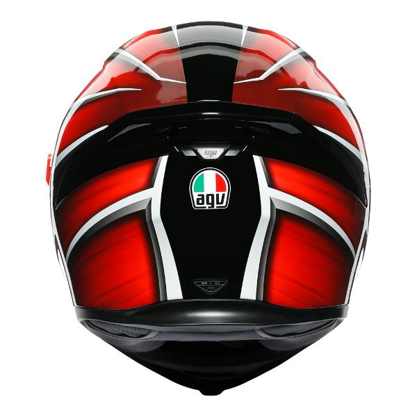 AGV K5 S Tempest Black/Red