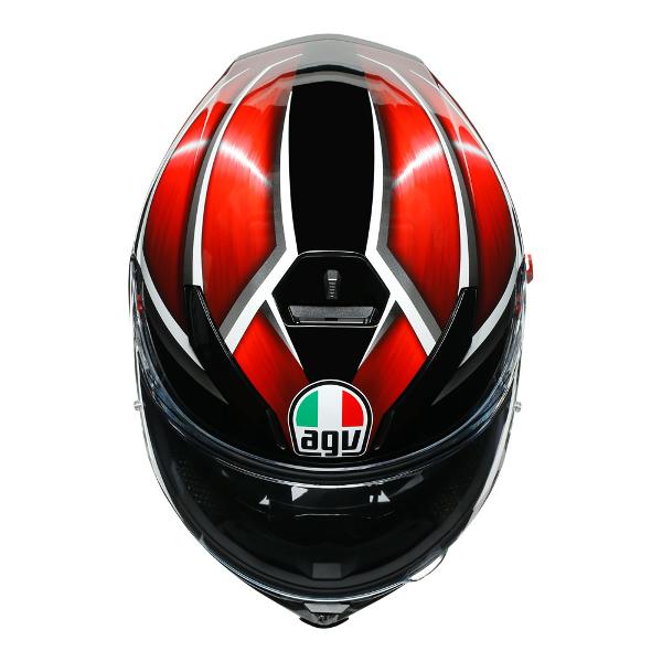 AGV K5 S Tempest Black/Red