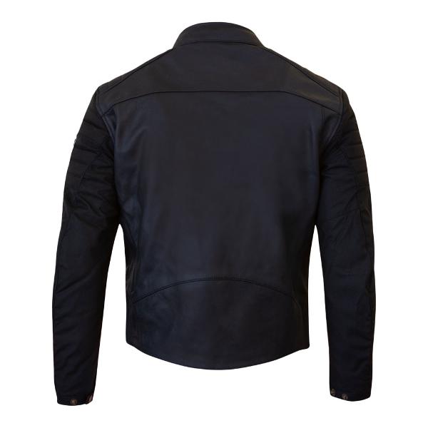 MERLIN Jacket Ridge Leather Cotec Black