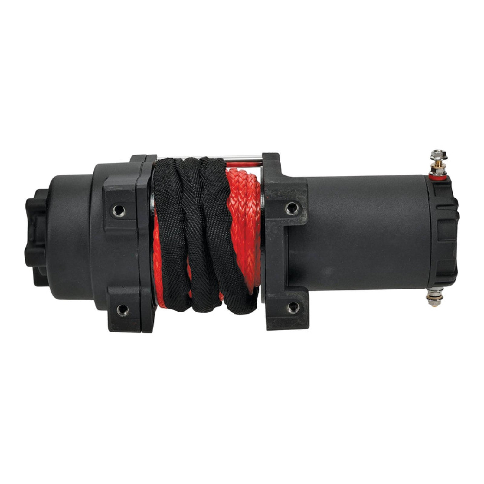 ALL BALLS 4 BOLT WINCH 4500LB with 33FT SYNTHETIC ROPE