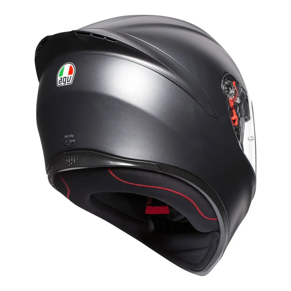 HELMET AGV K1 S MATT BLACK SOLID