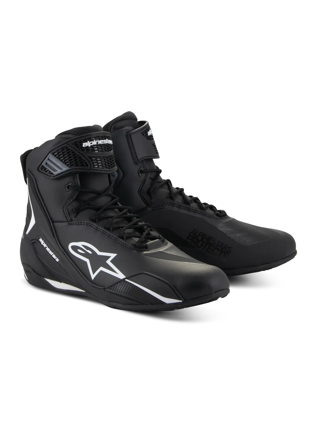 SHOES ALPINESTAR FASTER V4 BLACK WHITE