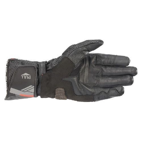 Alpinestars SP-8 V3 Black Leather Gloves - Black