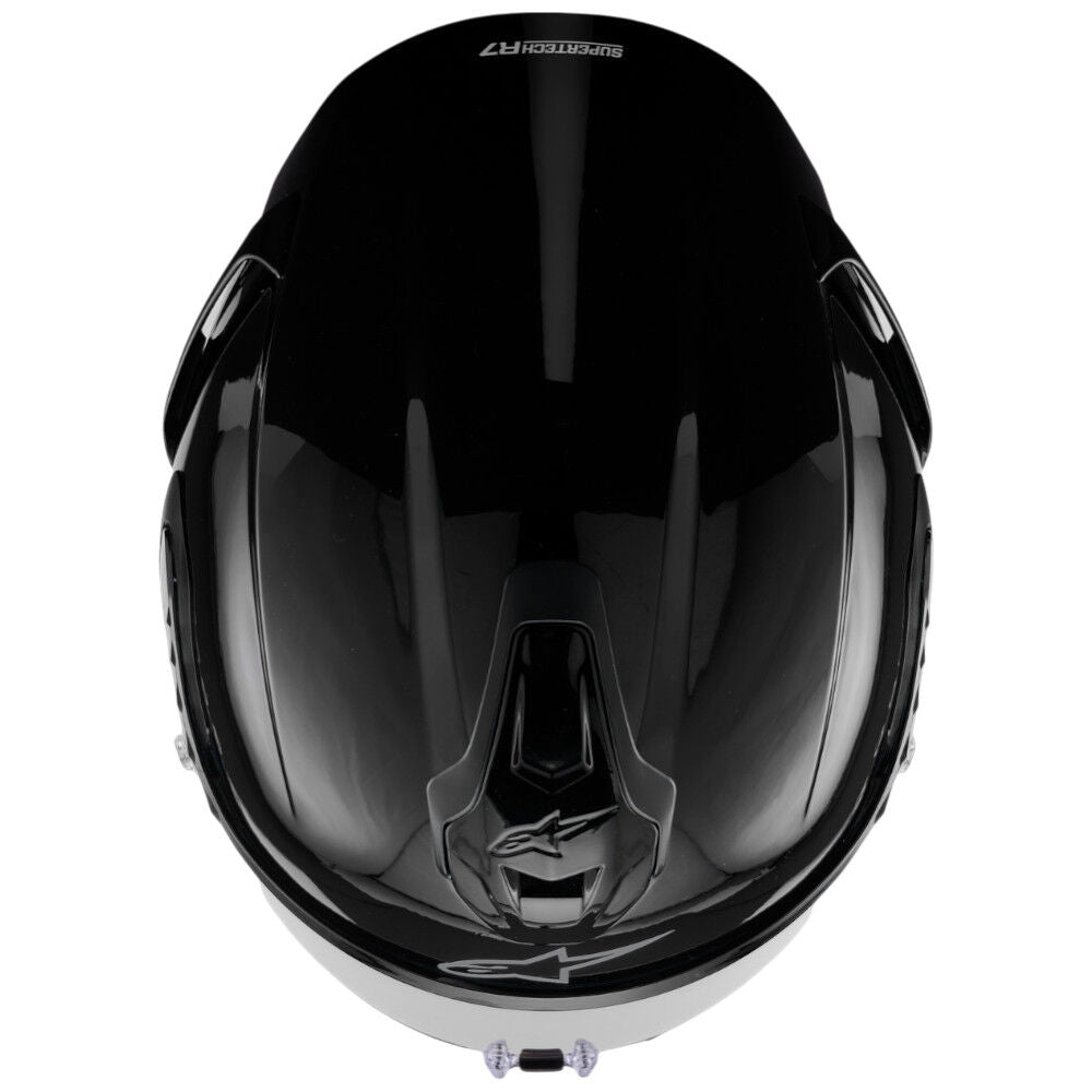 Alpinestars SR7 Solid Black Gloss