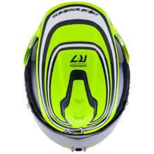 Alpinestars SR7 Zeal Fluro Yellow / Black / White Gloss