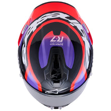 Alpinestars SR7 Lumen Black / Purple / Red / White Gloss
