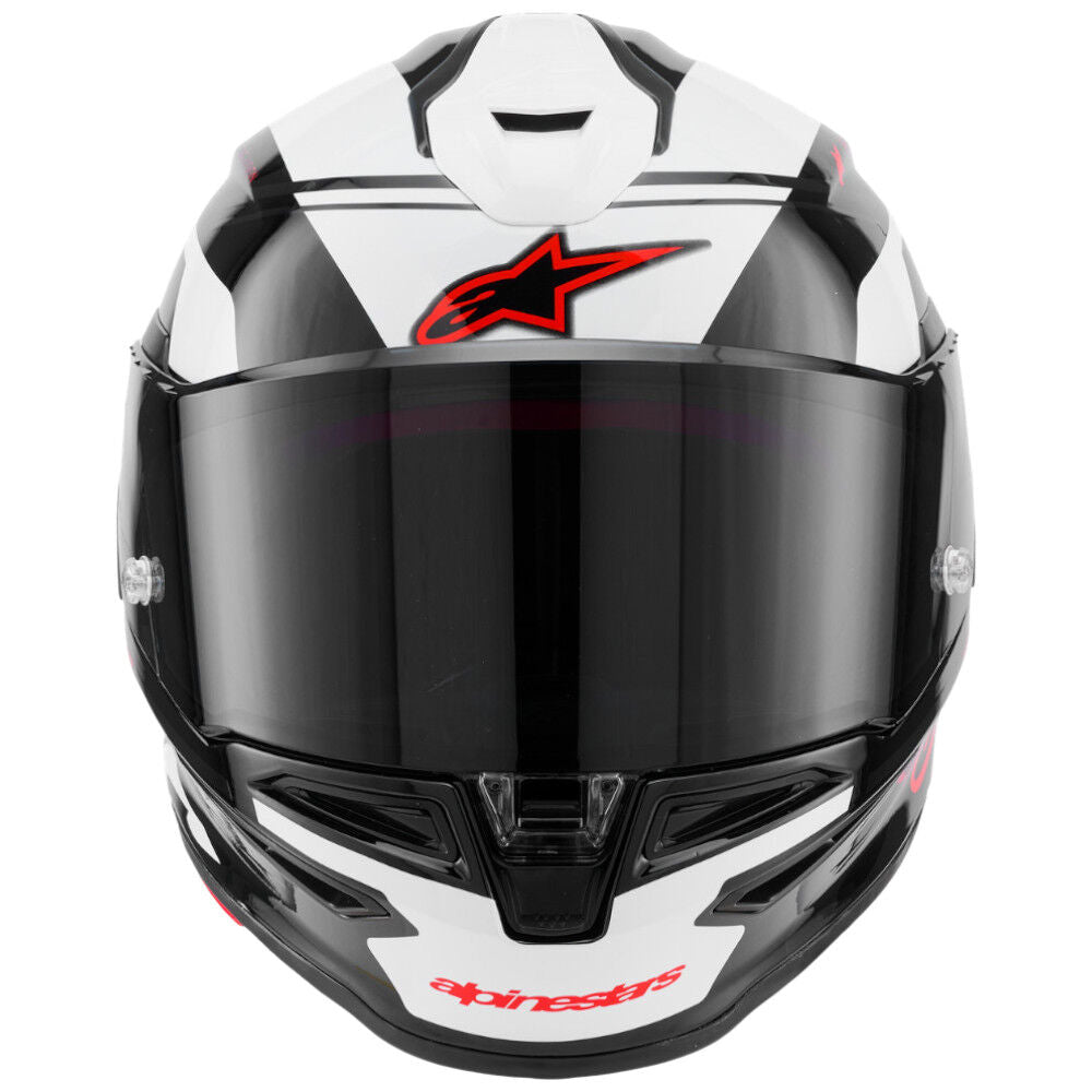 Alpinestars SR7 Acore Black / White / Red Gloss