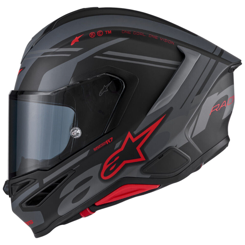 ALPINESTARS SR7 Acore Black / Grey / Red Matte