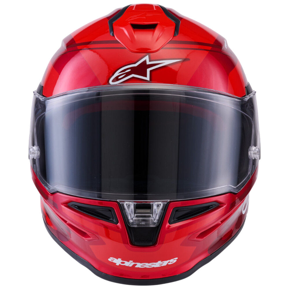 Alpinestars SR7 Acore Red / White Gloss