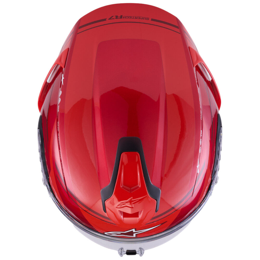 Alpinestars SR7 Acore Red / White Gloss