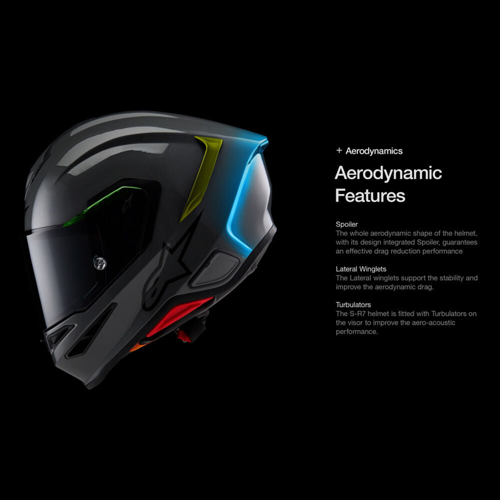 Alpinestars SR7 Acore Red / White Gloss