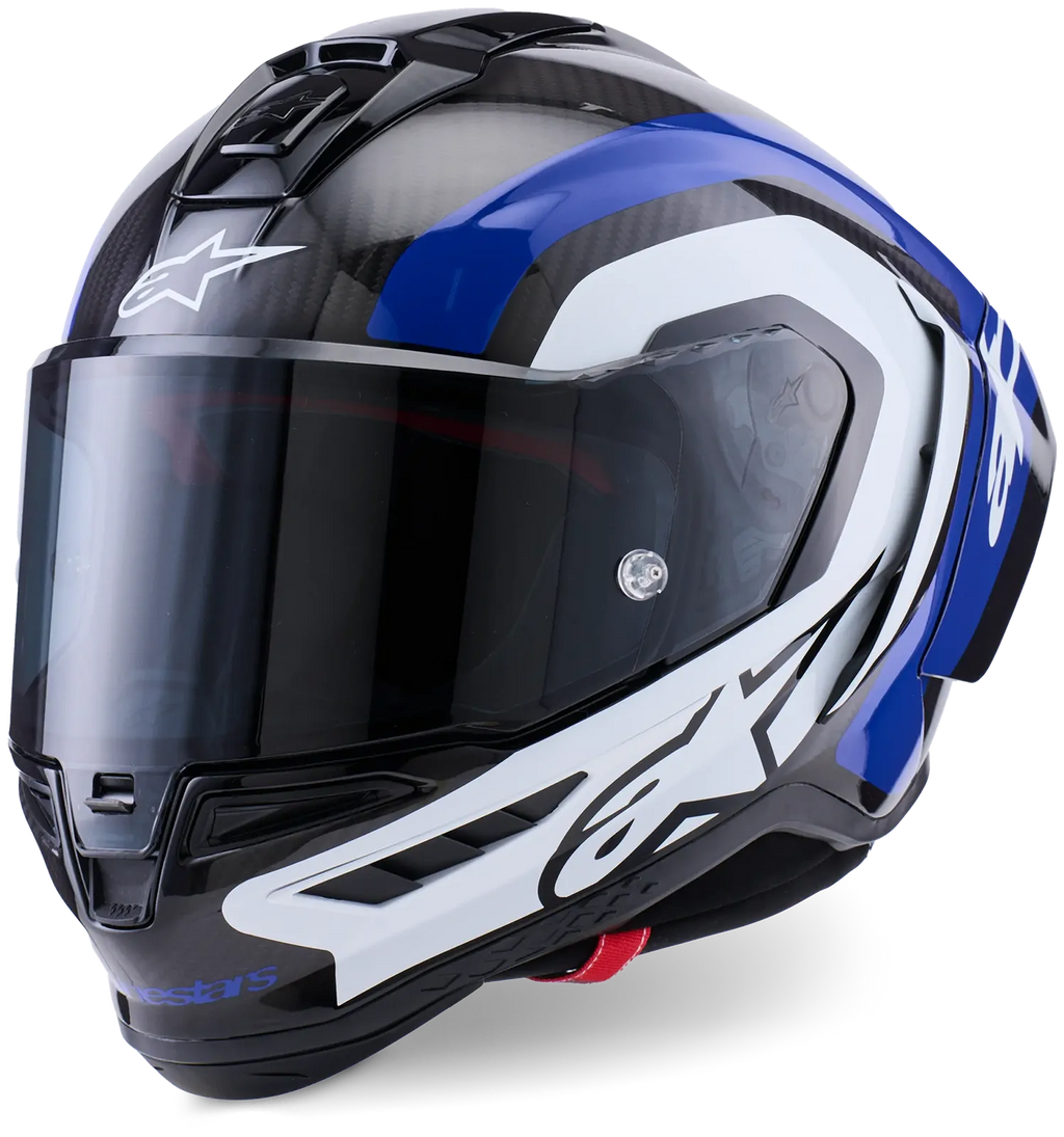 Alpinestars Supertech SR10 Arius Full Face Helmet - Black/White/Blue