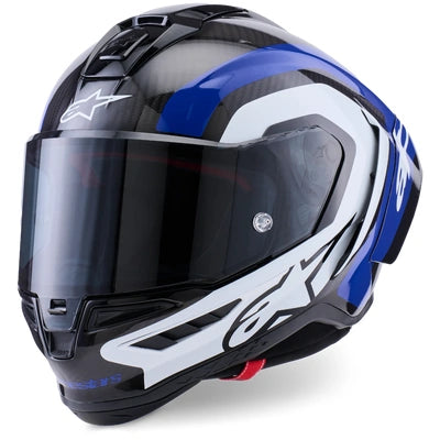 Alpinestars Alpinestars Supertech R10 Arius Full Face Helmet - Black/White/Blue