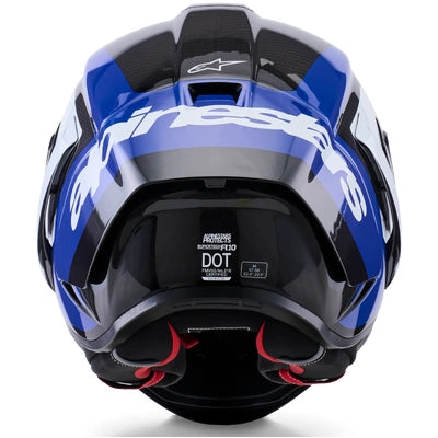 Alpinestars Alpinestars Supertech R10 Arius Full Face Helmet - Black/White/Blue
