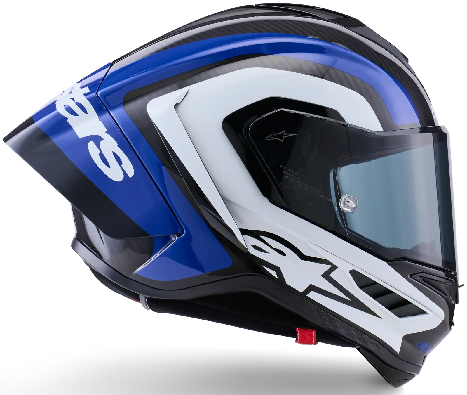 Alpinestars Supertech SR10 Arius Full Face Helmet - Black/White/Blue