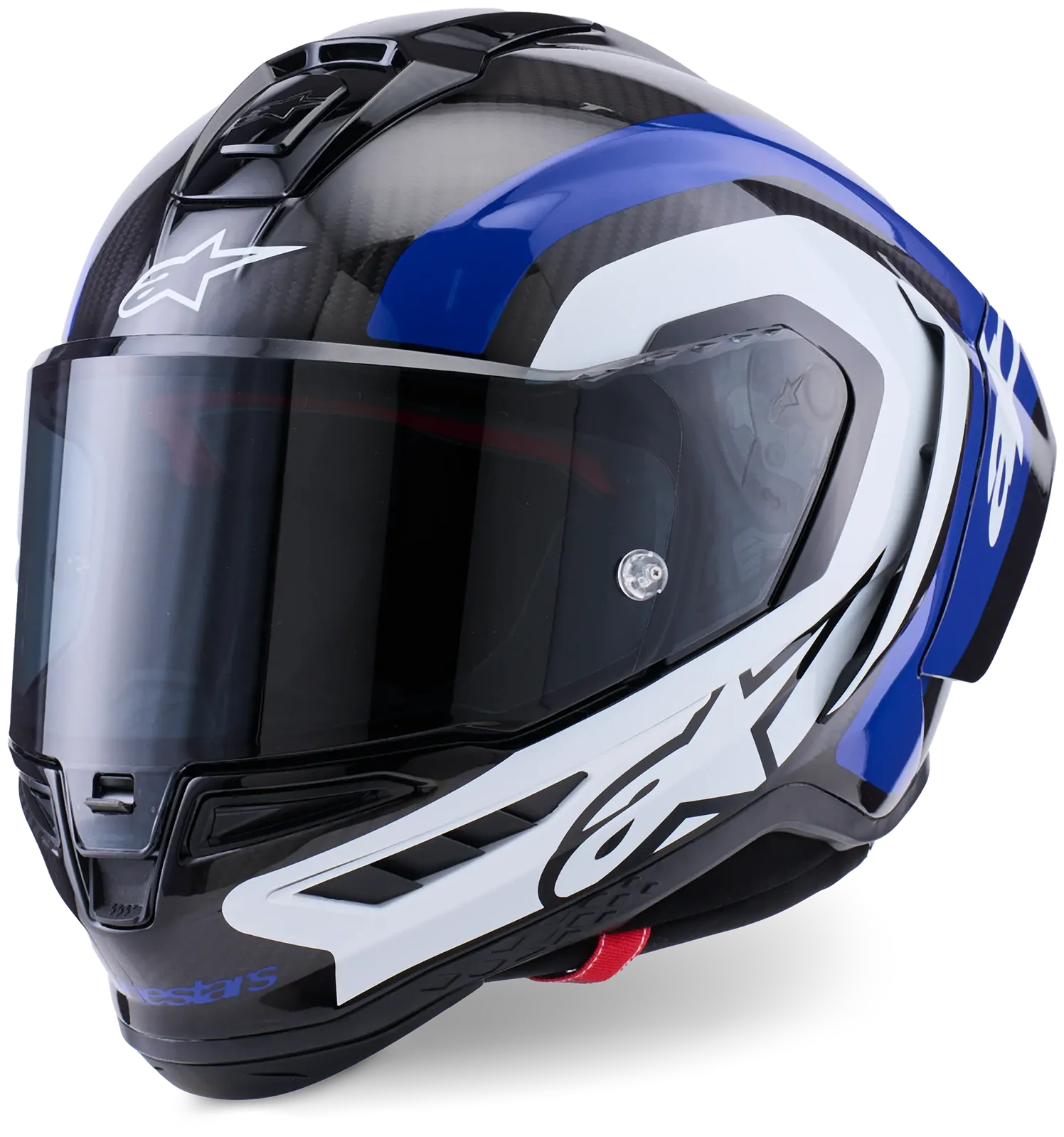 Alpinestars Supertech SR10 Arius Full Face Helmet - Black/White/Blue